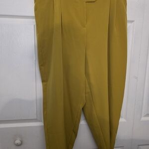 Mustard Yellow Trousers